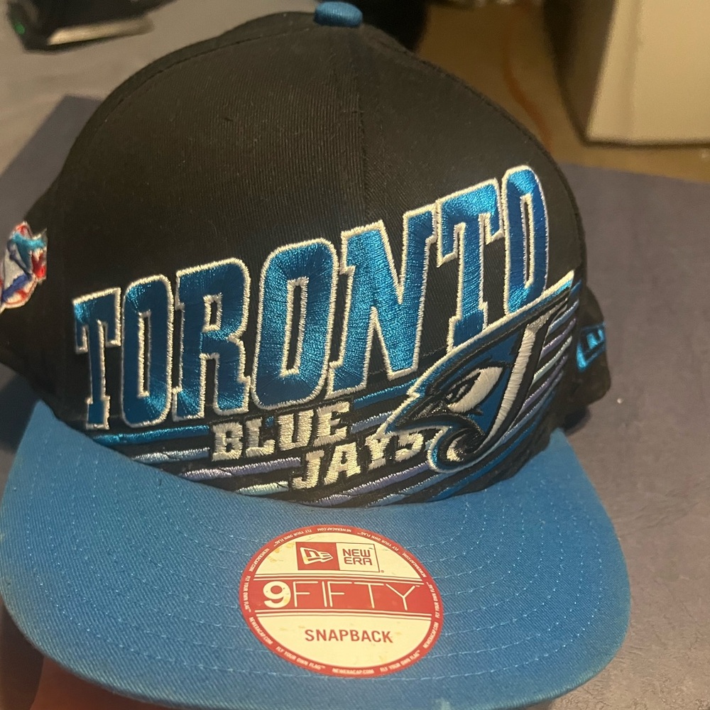 New Era Blue and Black Toronto Cap